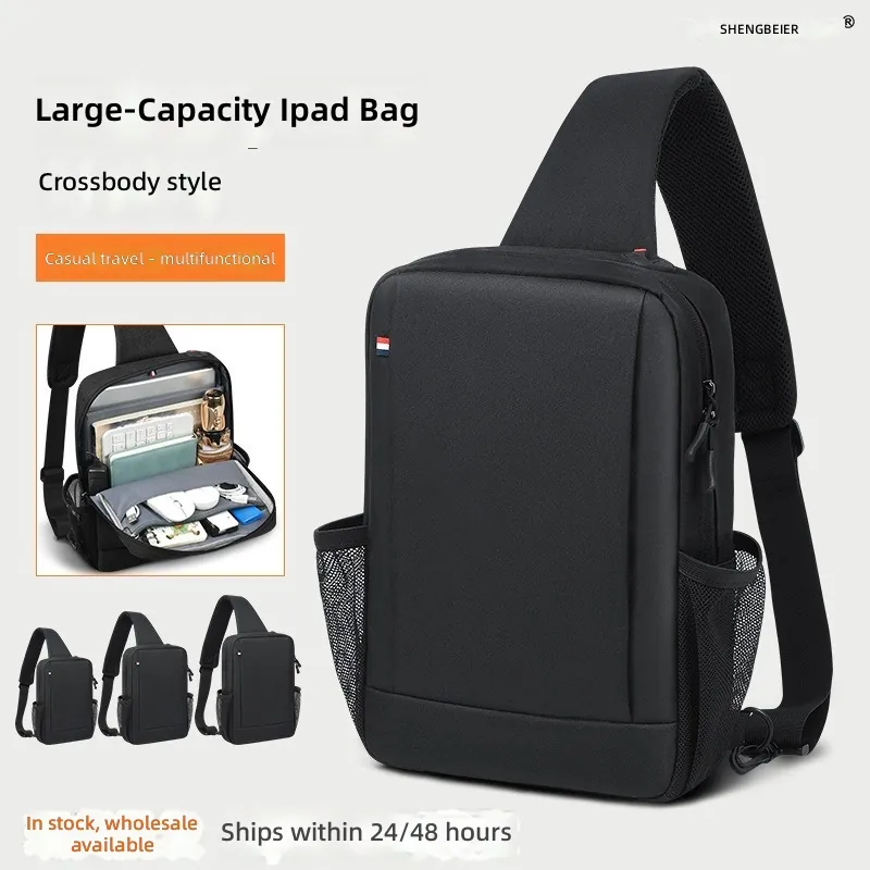 Tablet And Accessories Bag - Large Capacity iPad Bag for Men