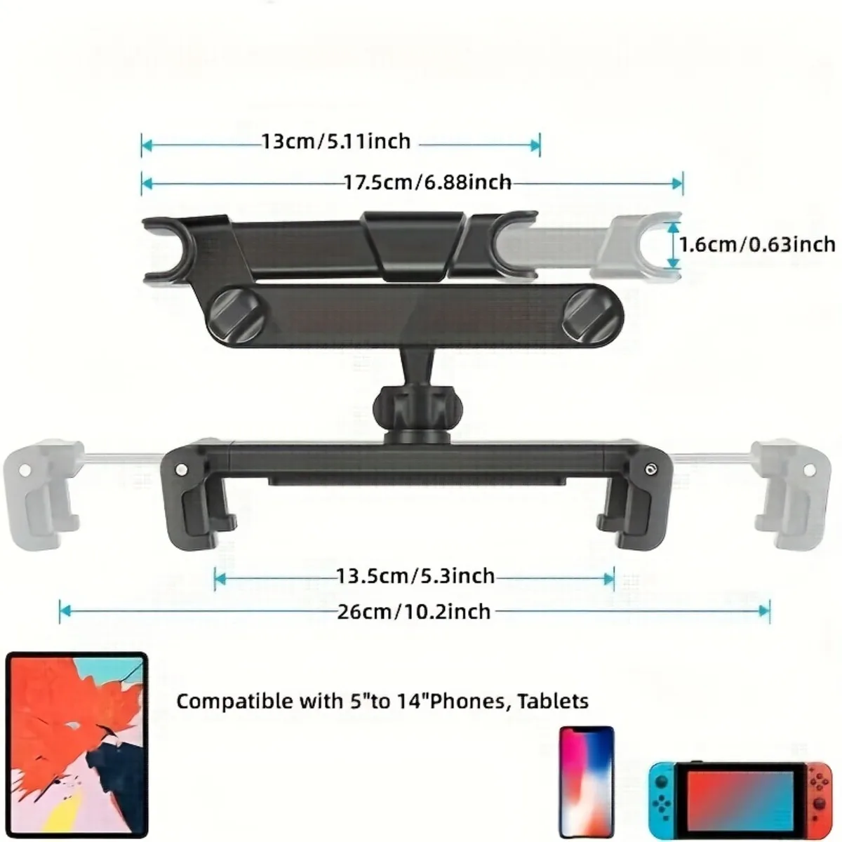 Tablet stand, car headrest, ta - Toddler Tablet Accessories review and price