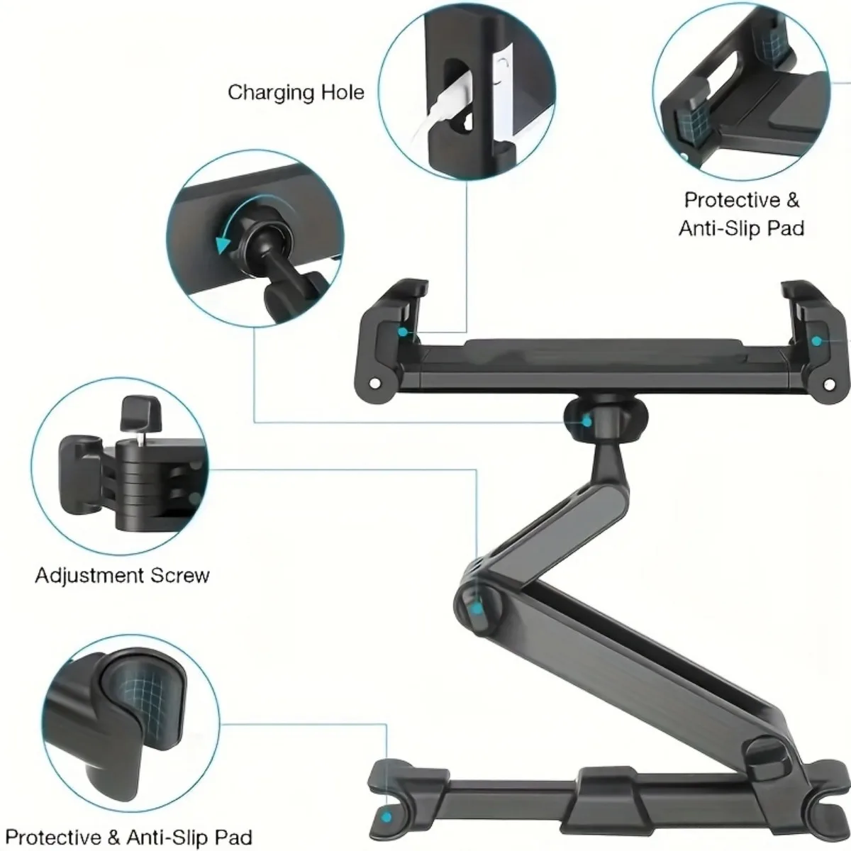 Tablet stand, car headrest, ta - Toddler Tablet Accessories review and price