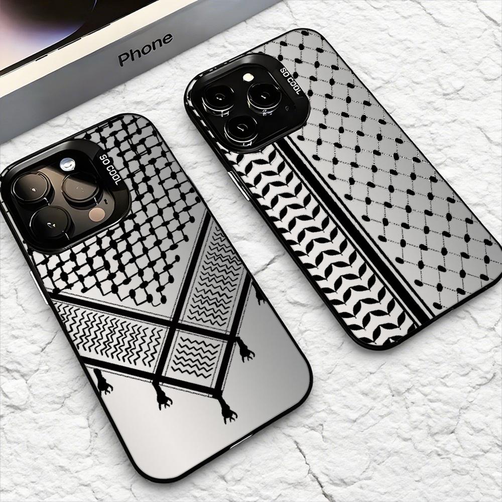 Keffiyeh P-Palestine Phone Cas - Apple Iphone 15 review and price