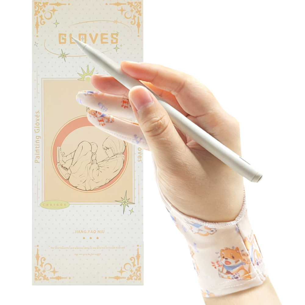 Three-layer Non-slip Glove for - Drawing Glove Artist review and price