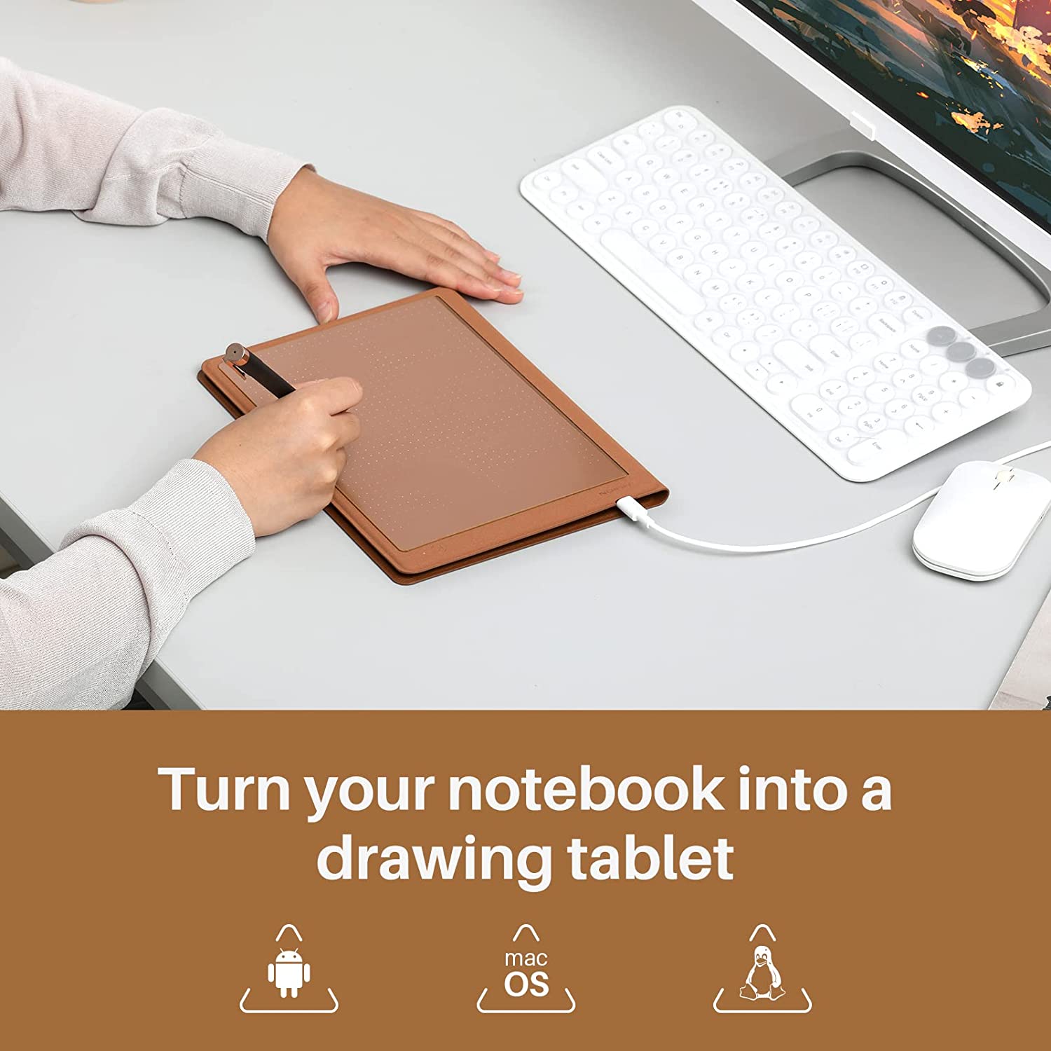 Huion Note Smart Notebook Wire - Huion Tablet Accessories review and price