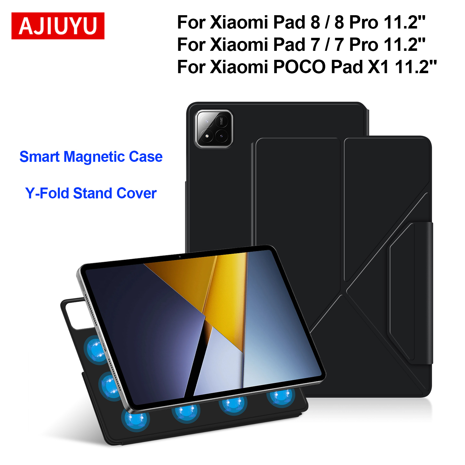 Smart Magnetic Case For Xiaomi - Poco Tablet Accessories review and price