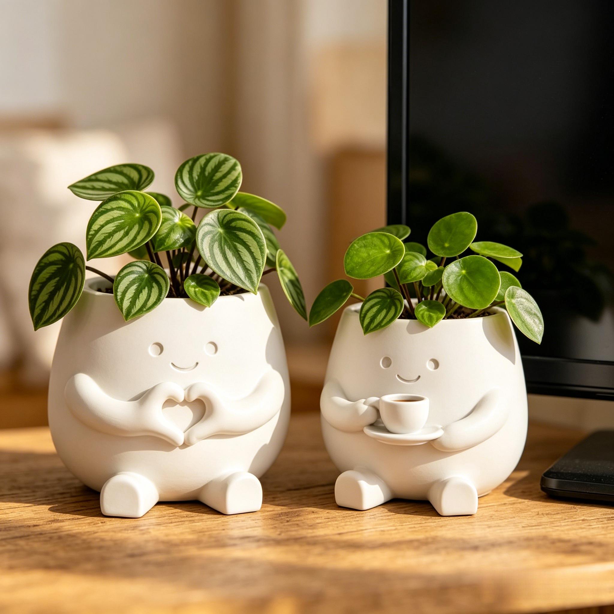 2Pcs Flower Pots, Suitable for - Tablet Reading Accessories review and price