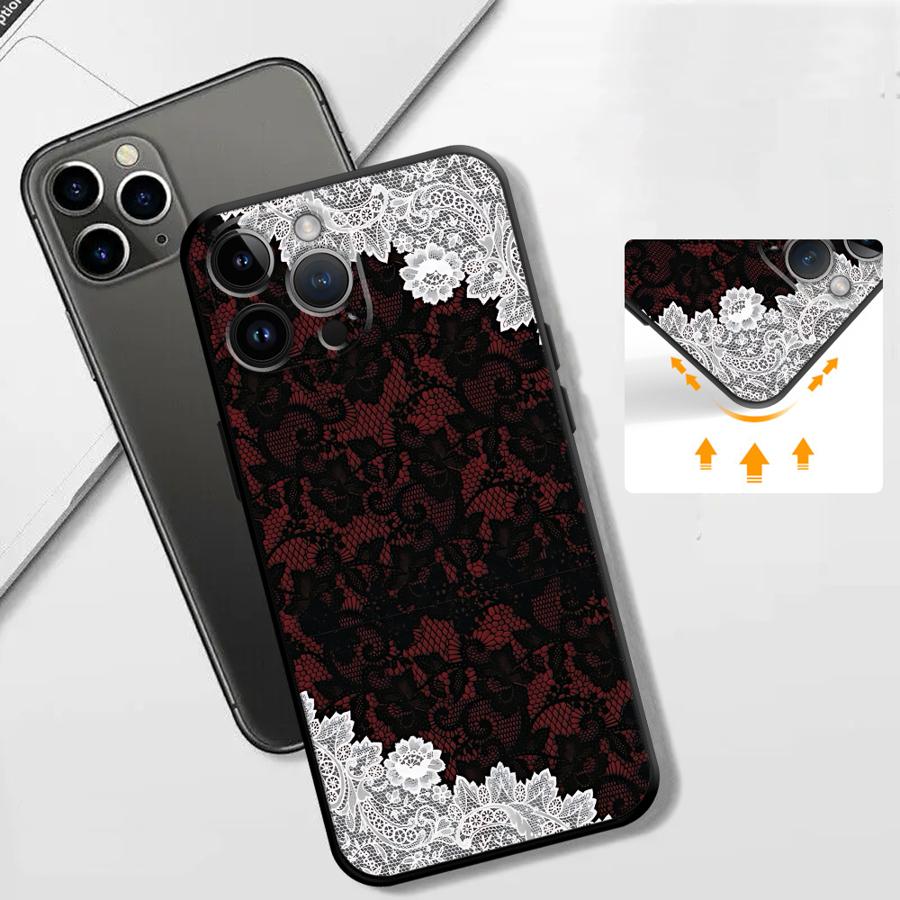 Black And Red Sexy Lace Phone  - Apple Iphone 15 Pro Max review and price