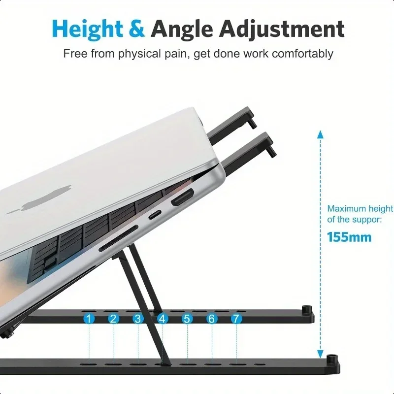 Adjustable Laptop Stand Portab - Cooling Stand Tablet review and price
