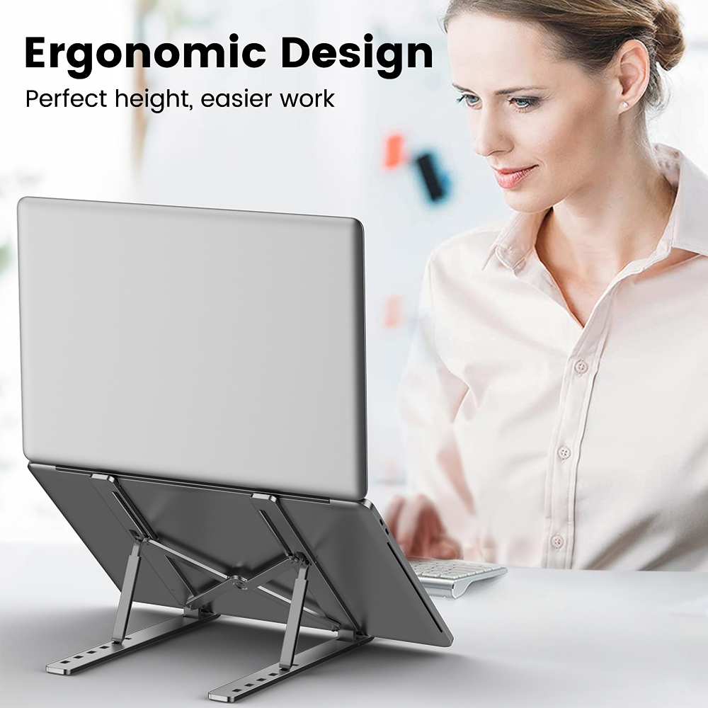 Adjustable Laptop Holder Alumi - Cooling Stand Tablet review and price