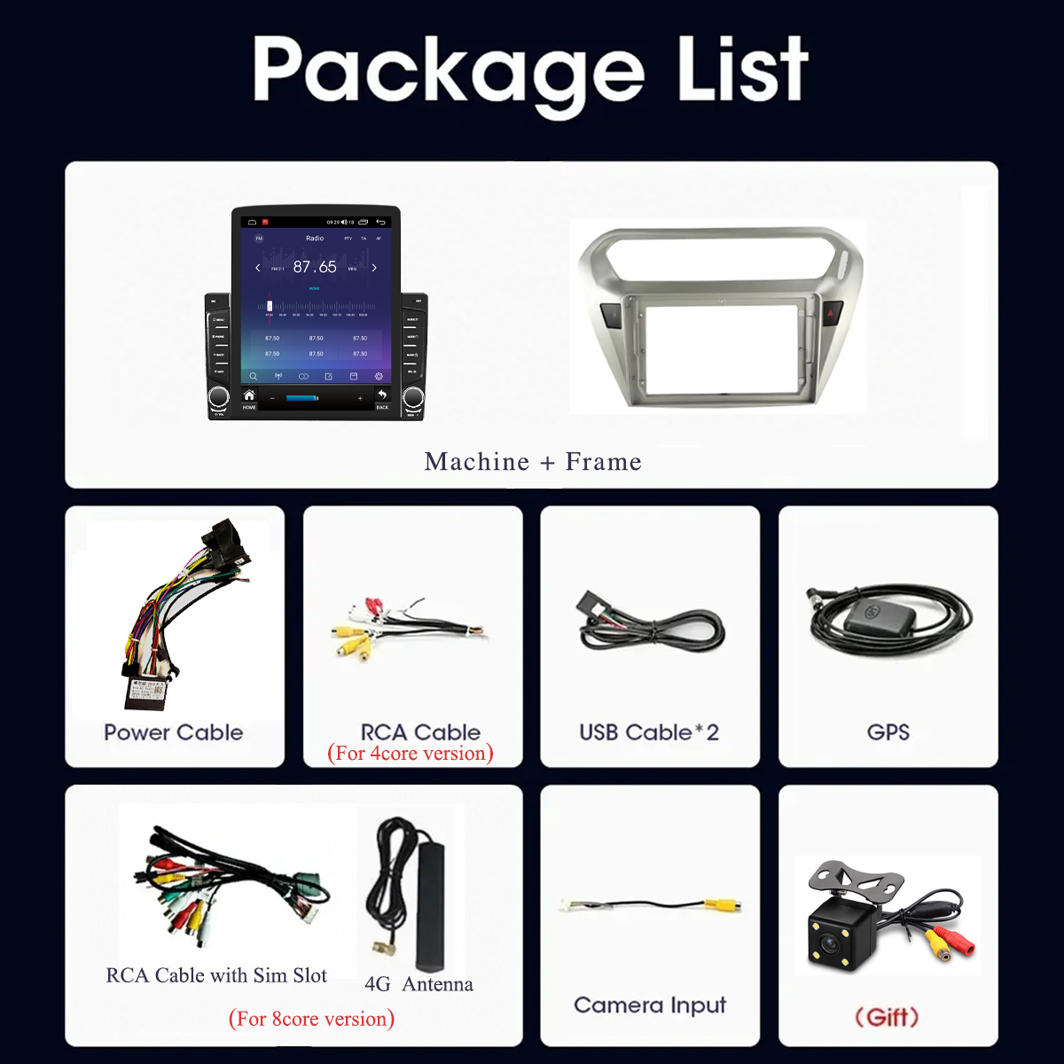 8G+128G Android 14 For Peugeot - Tablet Danish Mobile & Accessories Photos review and price