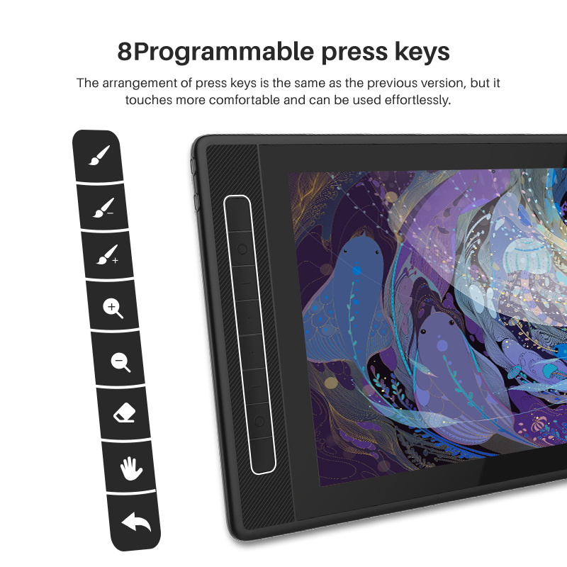 HUION KAMVAS Pro 16 2.5K QHD D - Huion Tablet Accessories review and price
