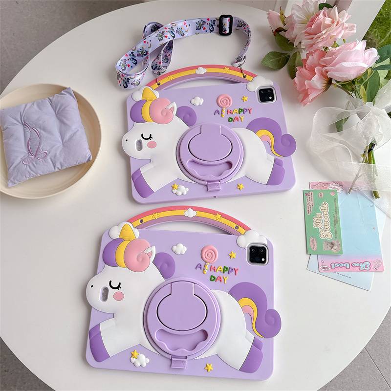 Cartoon Unicorn Kids Stand Tab - Getac Tablet Accessories review and price