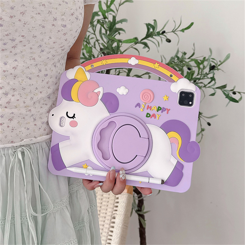 Cartoon Unicorn Kids Stand Tab - Getac Tablet Accessories review and price