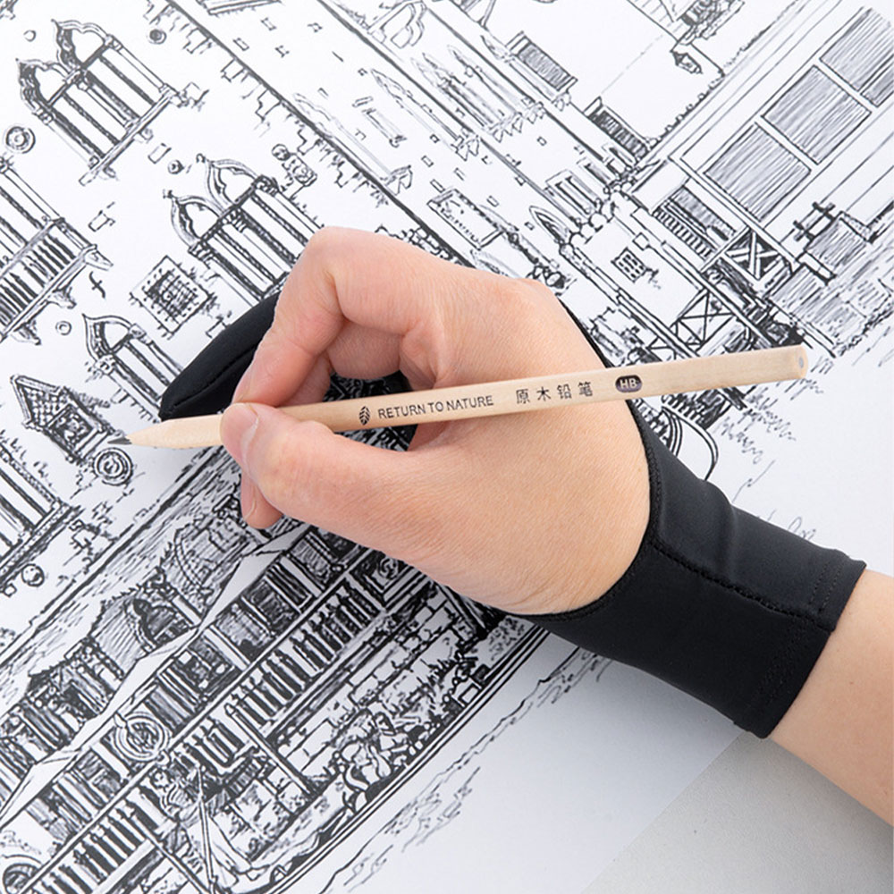 1PC Two-Finger Hand Painting G - Drawing Glove Artist review and price