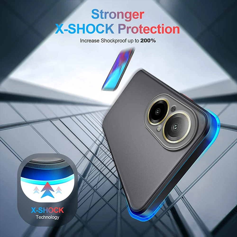 Shockproof Armor Matte Case Fo - Realme C67 review and price