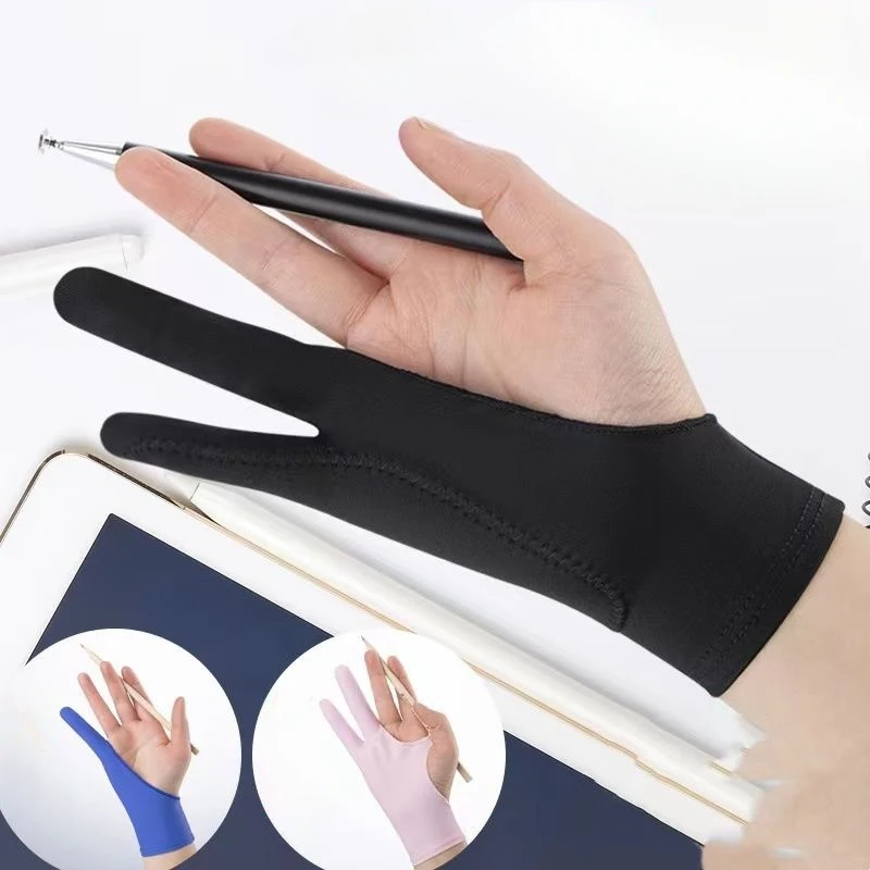 Two Finger Anti-fouling Glove  - Drawing Glove Artist review and price