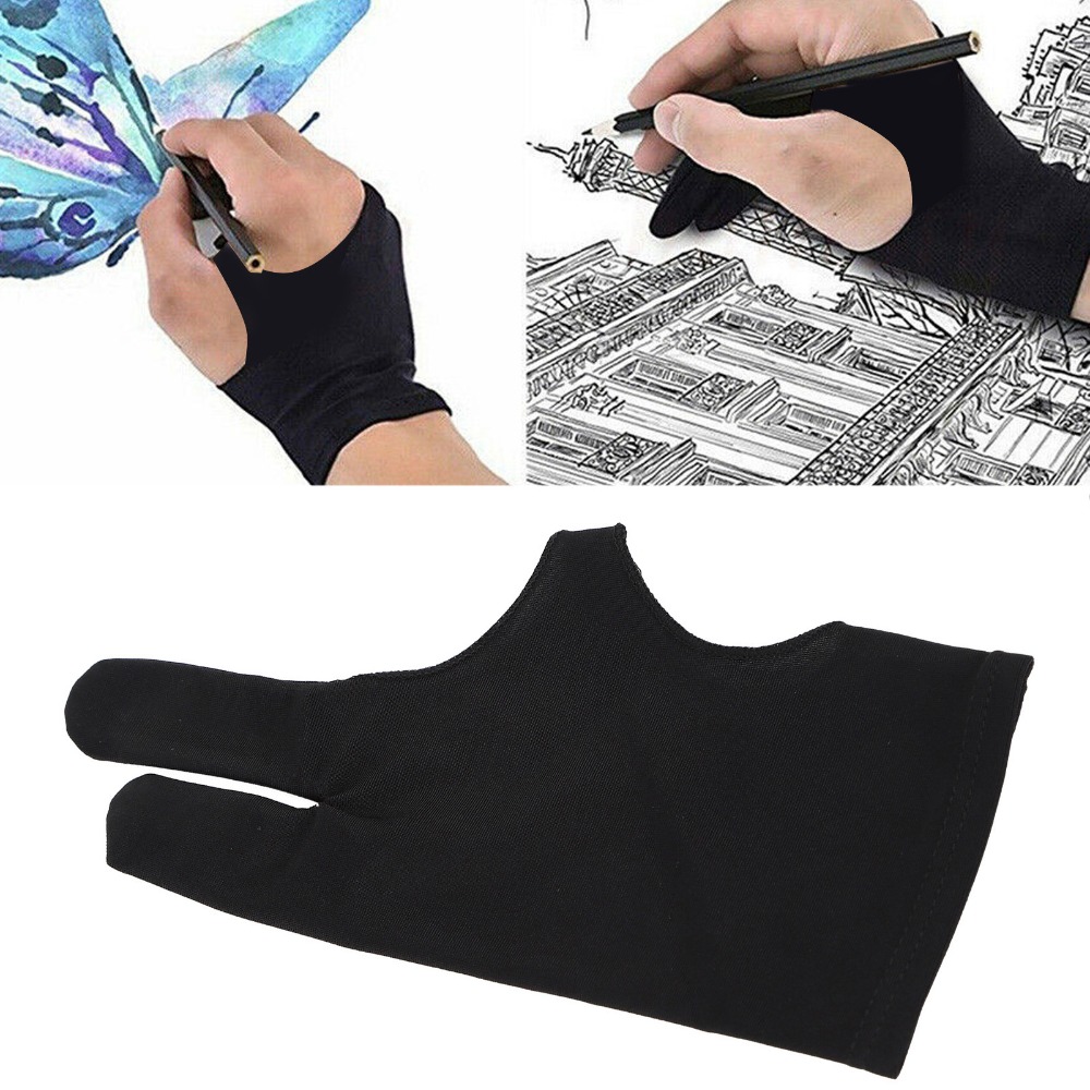 2pcs Durable Two-Finger Design - Drawing Glove Artist review and price