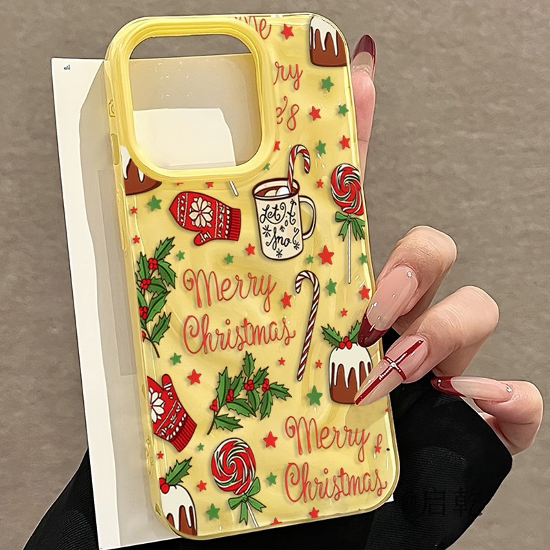 Cute Festive Christmas Pattern - Apple Iphone 15 review and price