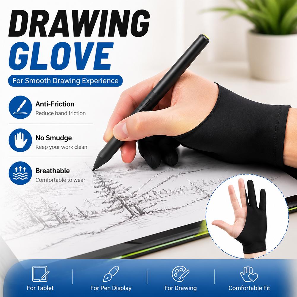 Drawing Glove Anti Touch Scree - Drawing Glove Artist review and price